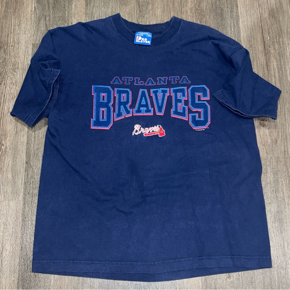 Vintage 1996 Salem Pro Player Atlanta Braves team Tshirt